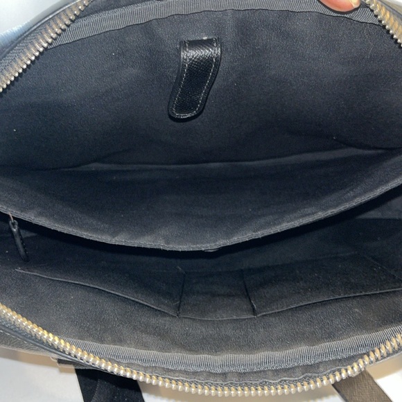 Coach Metropolitan Black Slim Briefcase Handbag
Saffiano Leather EUC - Picture 6 of 13